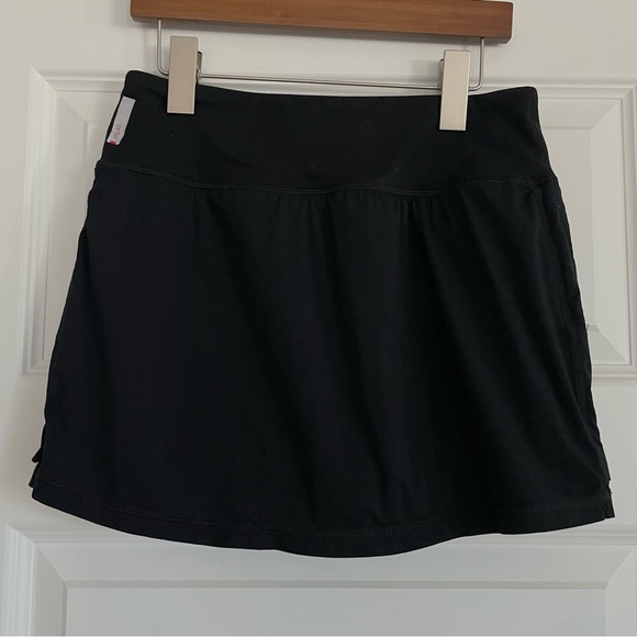 Zella Black Stretch Activewear Mini Skirt small - Picture 3 of 5